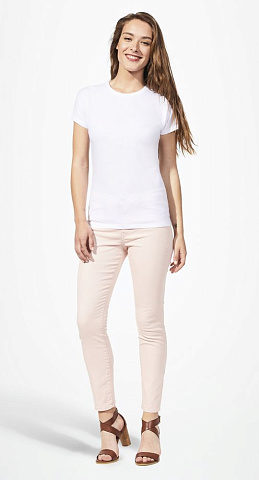 Футболка женская для сублимации Magma Women, белая - рис 5.