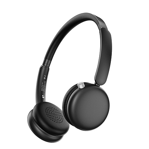 Беспроводные накладные наушники Stereo Light, BT 5.4, 300 мАч, черный, Deppa - рис 2.
