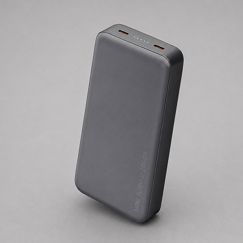 Внешний АКБ NRG Turbo S 20000 mAh, 20Вт, графит, Deppa