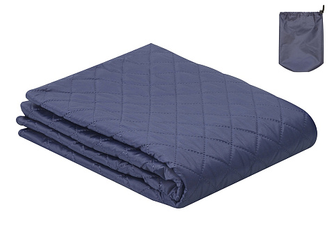 Пончо Cappy с капюшоном на липучке в мешке, темно-синий - рис 12.