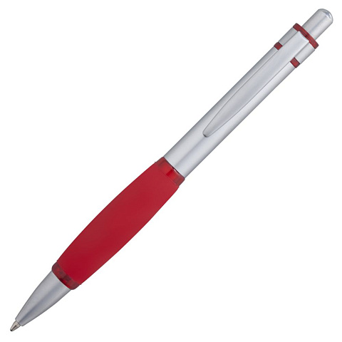 Ручка шариковая Boomer, с красными элементами - рис 4.