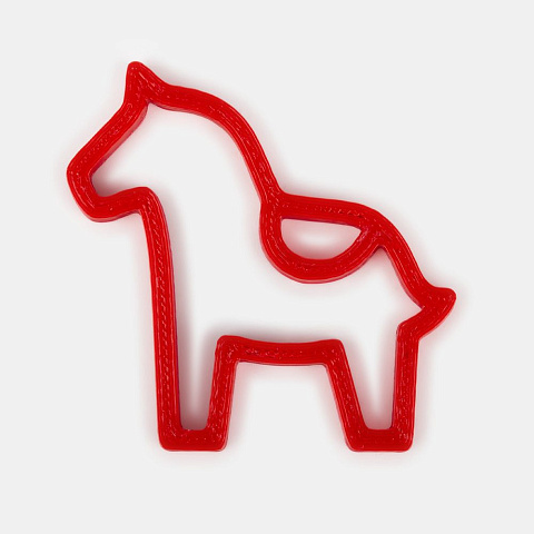 Подвеска Animals, 3D-печать на заказ, лошадь - рис 2.