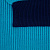 Шарф Snappy, бирюзовый с синим - миниатюра - рис 3.