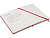 Блокнот классический офисный Juan А5, красный - миниатюра - рис 4.