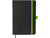 Блокнот ColorNote Black, твердая обложка A5, 80 листов, черный с зеленым яблоком - миниатюра - рис 3.