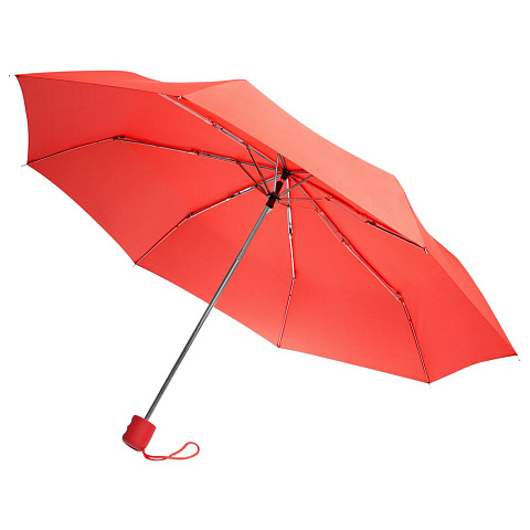 Зонт складной Basic, красный - рис 2.