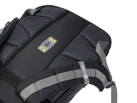 Рюкзак TORBER МЕГАПОЛИС с отделением для ноутбука 15.6, чёрный/серый, полиэстер, 37 х 17 х 45 см - рис 8.