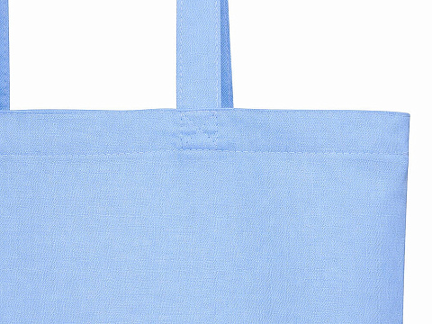 Сумка Твил из хлопка, 210 г/м2, голубой - рис 3.