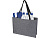 Эко-сумка фетровая Felta с широким дном , серый - миниатюра - рис 4.