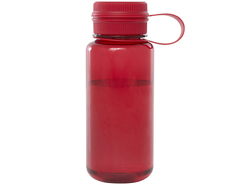 Спортивная бутылка Ryder из переработанного ПЭТ-пластика объемом 900 мл с многофункциональной крышкой, сертифицированная RCS - Красный - рис 2.