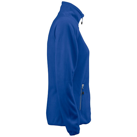 Куртка флисовая женская Twohand синяя - рис 4.