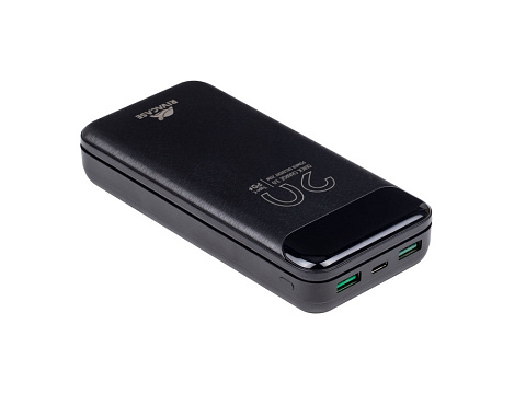 RIVACASE VA2582 (20 000mAh), QC/PD 22.5W внешний аккумулятор с дисплеем, черный /24 - рис 8.