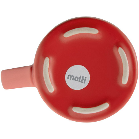 Кружка Modern Bell, матовая, красная - рис 4.