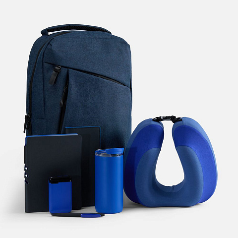 Набор Business Piligrim, синий - рис 2.