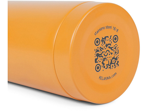 Термос Relaxika 101 (0,5 литра), желтый (без лого) - рис 10.