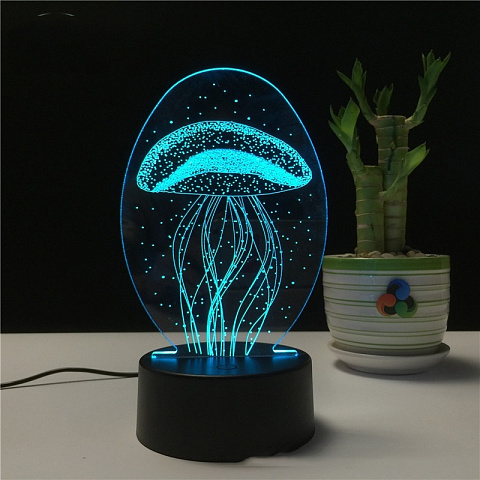 3D светильник Медуза - рис 2.