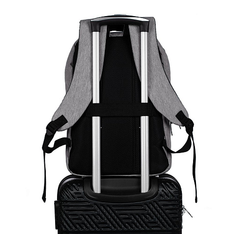 Рюкзак для ноутбука Onefold, серый - рис 9.