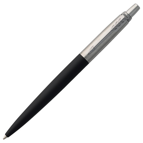 Ручка шариковая Parker Jotter Core K63, черный с серебристым - рис 5.