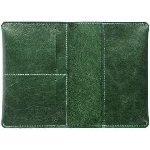 Обложка для паспорта Apache, ver.2, темно-зеленая - рис 4.