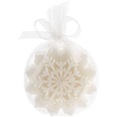 Свеча Snowflame 1, белая - рис 4.