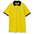 Рубашка поло Prince 190, желтая с темно-синим - миниатюра