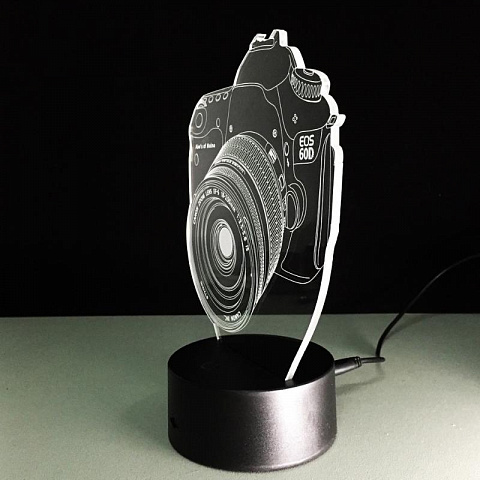 3d светильник Фотоаппарат - рис 5.