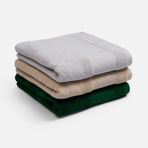 Полотенце Molan, среднее, светло-серое - рис 5.