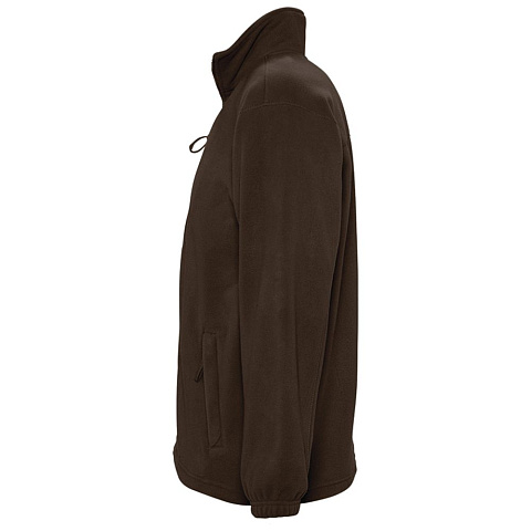 Куртка мужская North 300, коричневая - рис 4.