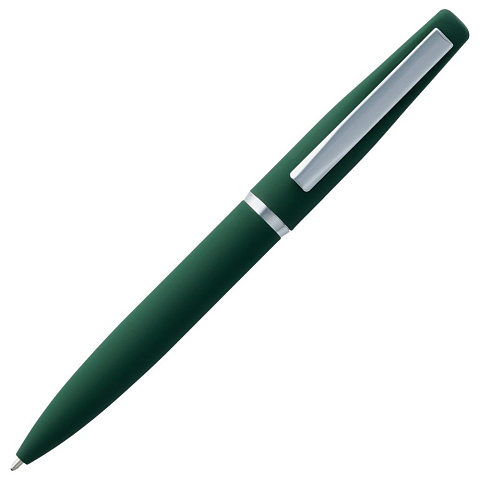 Ручка шариковая Bolt Soft Touch, зеленая - рис 4.