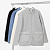 Куртка унисекс Oblako, светло-серая - миниатюра - рис 4.
