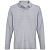 Рубашка поло унисекс с длинным рукавом Pacific LSL, серый меланж - миниатюра - рис 2.
