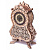 Конструктор деревянный "Винтажные часы" - миниатюра