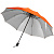 Зонт наоборот складной Stardome, оранжевый - миниатюра