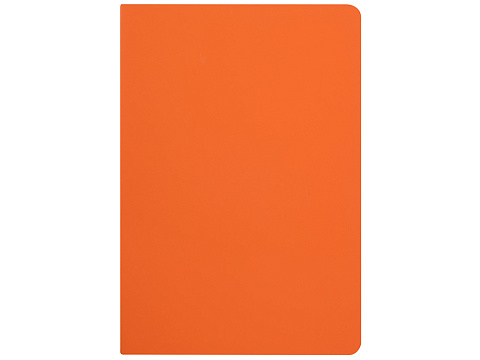 Бизнес-тетрадь А5 Pragmatic Contrast, 40 листов в клетку, оранжевый с темно-серым срезом - рис 3.