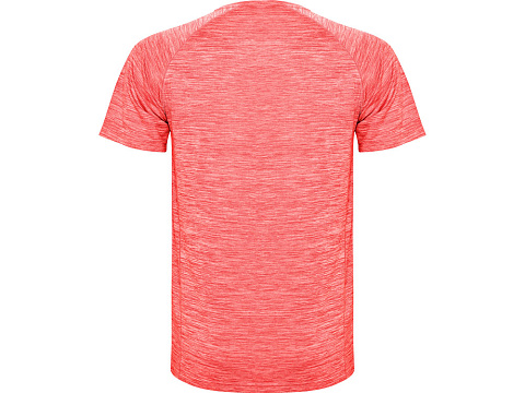 Спортивная футболка Austin детская, меланжевый неоновый коралловый - рис 2.