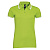 Рубашка поло женская Pasadena Women 200 с контрастной отделкой, зеленый лайм с белым - миниатюра - рис 2.