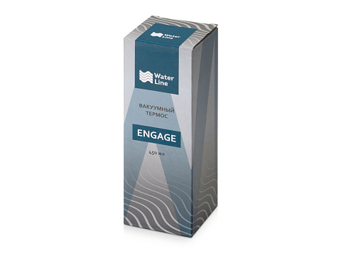 Вакуумный термос Engage, 450 мл, темно-синий - рис 10.