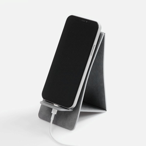 Подставка для телефона Petrus, серая - рис 3.