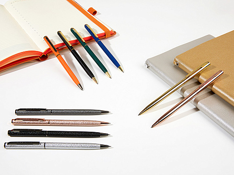 Ручка шариковая автоматическая BrunoVisconti® PALERMO цвет корпуса золотой, 0.7 мм - рис 4.