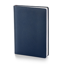 Ежедневник А5 датированный Leader 2026, синий