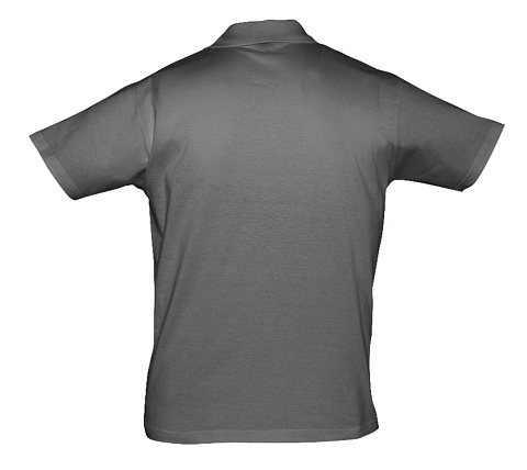 Рубашка поло мужская Prescott Men 170, темно-серая - рис 3.