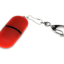 Флешка Goutte Soft-touch на 4 Гб, красный