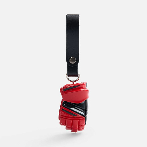 Брелок «Хоккейная перчатка», красный - рис 3.