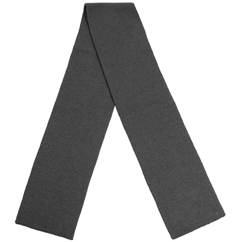 Шарф Tommi, темно-серый меланж - рис 4.