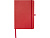 Teak блокнот А5 из переработан. материала в твердой обложке с линован. страницами - Красный - миниатюра - рис 2.