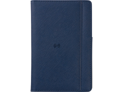 Органайзер с функцией беспроводной зарядки Manner, 5000 mah, темно-синий (Р) - рис 2.