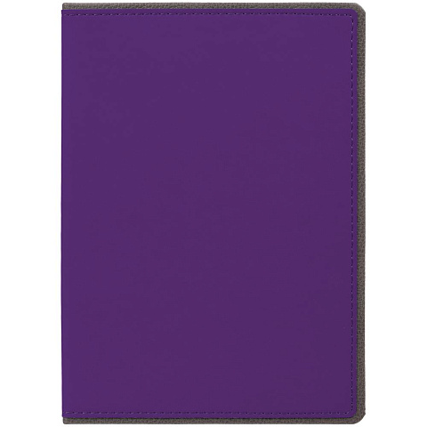Ежедневник Frame, недатированный, фиолетовый с серым - рис 4.