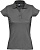 Рубашка поло женская Prescott Women 170, темно-серая - миниатюра