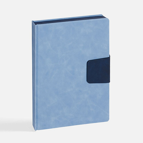 Ежедневник Grande Strap на заказ, датированный, голубой - рис 3.