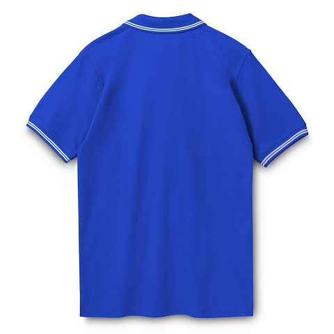 Рубашка поло Virma Stripes, ярко-синяя - рис 3.